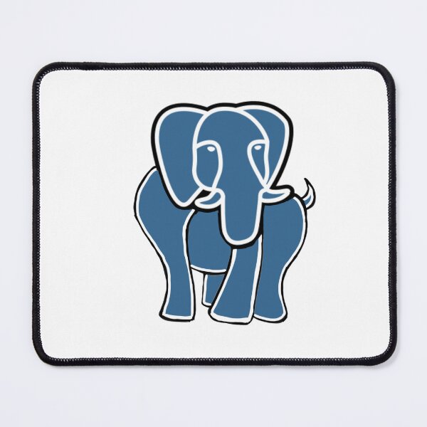 Item preview, Slonik (PostgreSQL Mascot) designed and sold by whatnick.