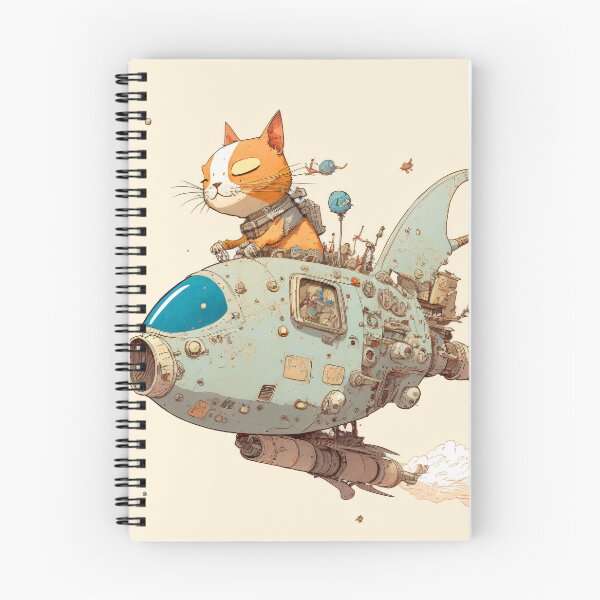 Item preview, Cats in Space! Cats in Space Ships Illustration. designed and sold by The-Dark-Art.