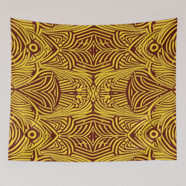 Item preview, Ethnic traditional tribal pattern. golden pattern designed and sold by IlustradoArts.