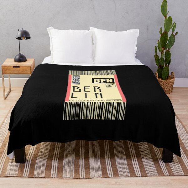 Item preview, BERLIN BER Germany Boarding pass Luggage stickers designed and sold by LeddsoDello.