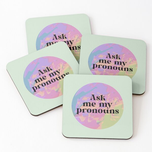 Item preview, ask me my pronouns designed and sold by atlasbackache.