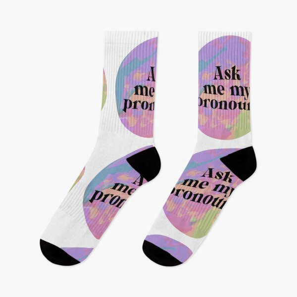 Item preview, ask me my pronouns designed and sold by atlasbackache.