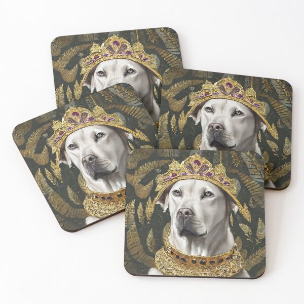 Item preview, Gertrude the White Labrador Duchess designed and sold by EasyElegance.