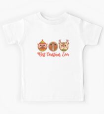Best Christmas Ever.Awesome Emoji Christmas Gifts Kids Tee