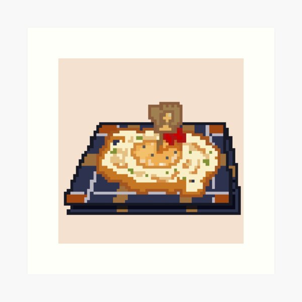 Food Pixel Art Prints for Sale | Redbubble