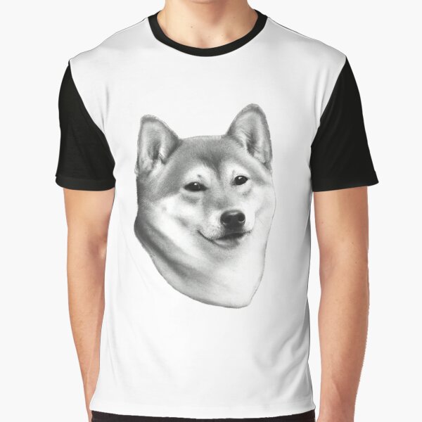 Shiba Inu Redbubble Dog for Drawing | by Portraits Dogs Poster Art\