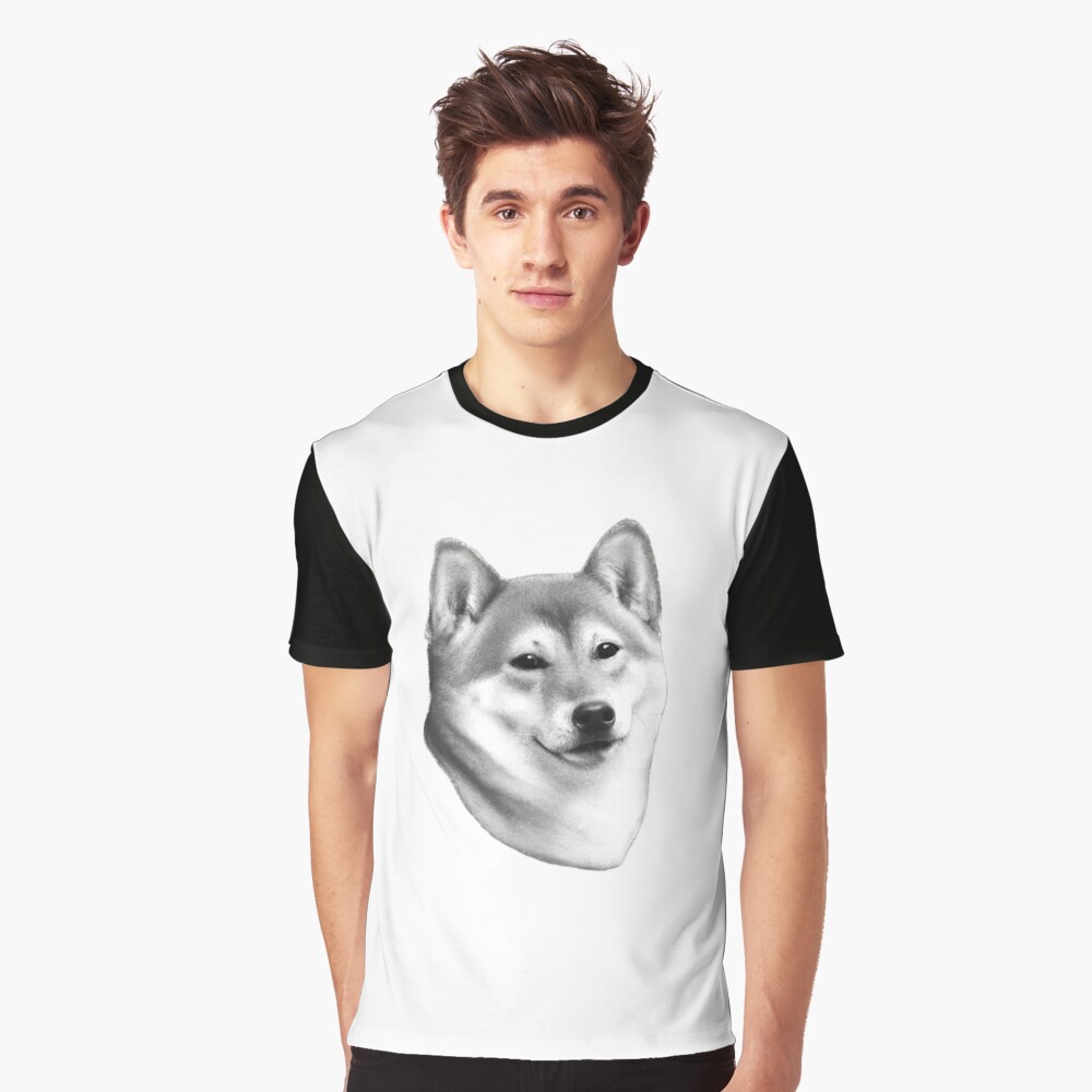 of by | Shiba Sale for | Inu Dogs Redbubble Dog Portraits Drawing Beautiful Art\