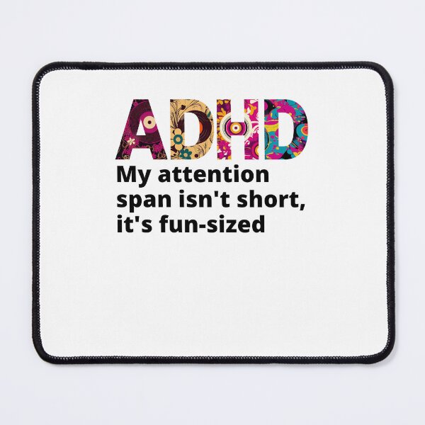 Item preview, ADHD Joke designed and sold by BuraxisQuotes.