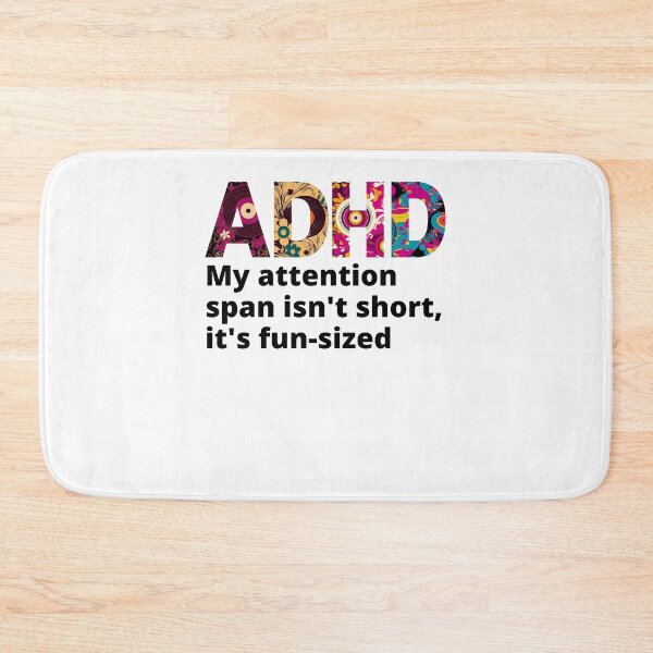 Item preview, ADHD Joke designed and sold by BuraxisQuotes.