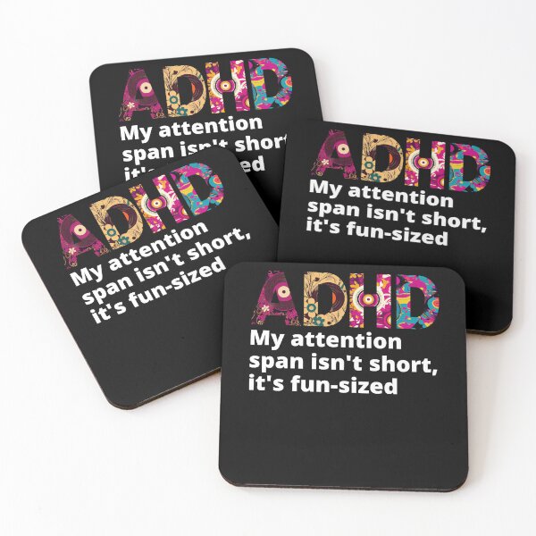 Item preview, ADHD Quote designed and sold by BuraxisQuotes.