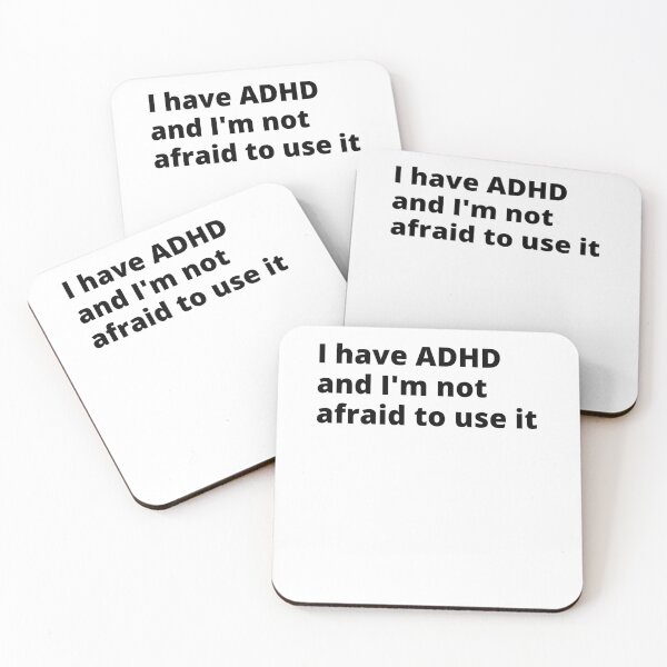 Item preview, ADHD Joke designed and sold by BuraxisQuotes.