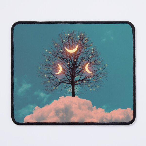 Item preview, Moon and Stars Surreal Tree  designed and sold by Yasmine khalifa.