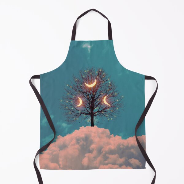 Item preview, Moon and Stars Surreal Tree designed and sold by Yasmine khalifa.