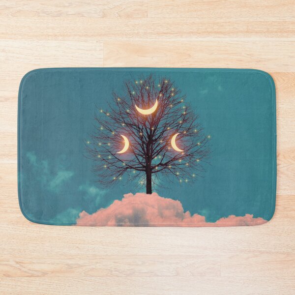Item preview, Moon and Stars Surreal Tree  designed and sold by Yasmine khalifa.