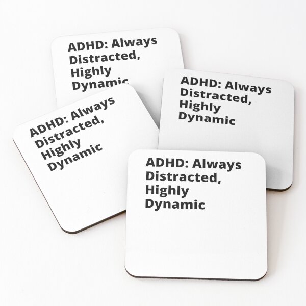 Item preview, ADHD Joke designed and sold by BuraxisQuotes.