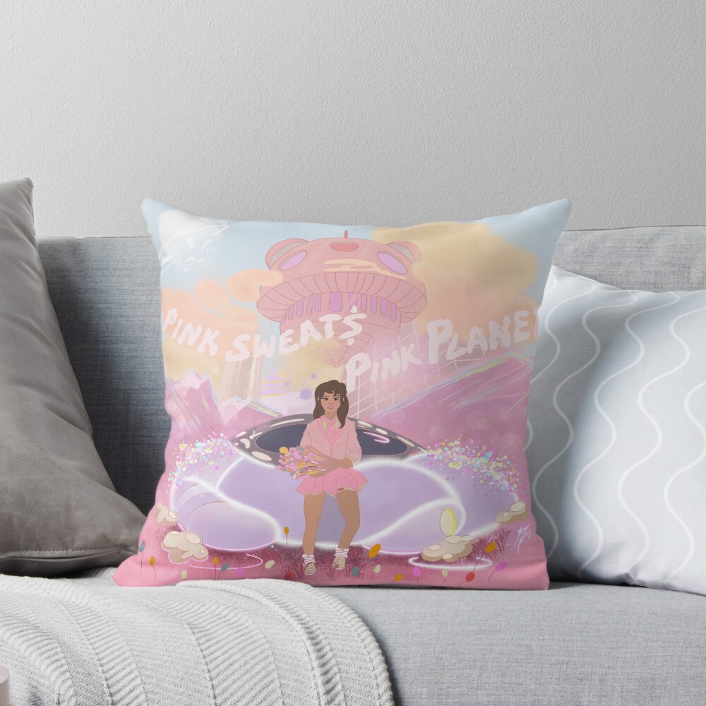 Item preview, Throw Pillow designed and sold by midnightcityy.