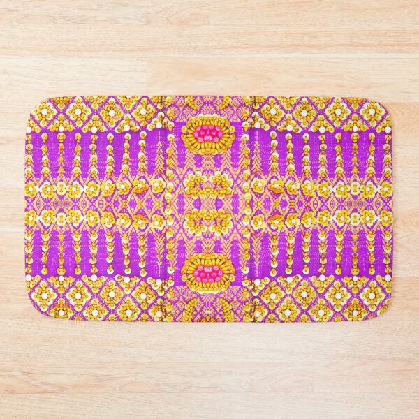 Item preview, Gold Purple Pattern designed and sold by Sasidenidesign.