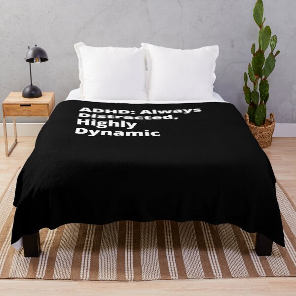 Item preview, ADHD Quote designed and sold by BuraxisQuotes.