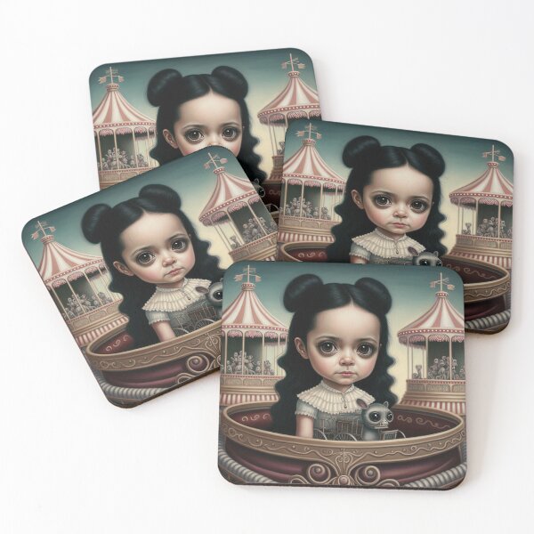 Item preview, Jenna on the tea cups designed and sold by Pugosaurus.