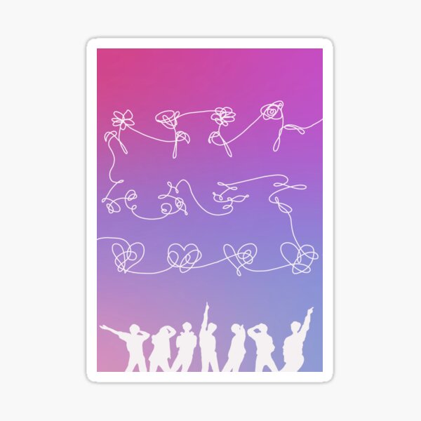 BTS Shadows Sticker
