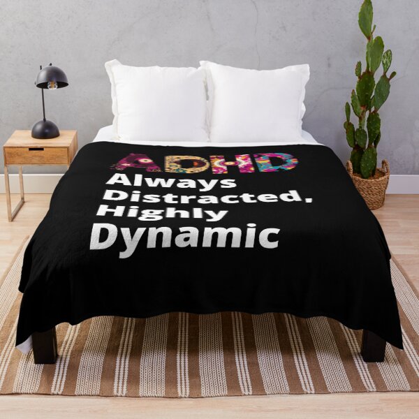 Item preview, ADHD Quote designed and sold by BuraxisQuotes.