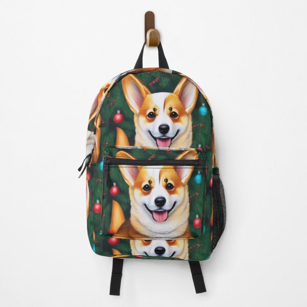 Item preview, Pembroke Welsh Corgi Dog Christmas Celebration 3 designed and sold by AnadAA.