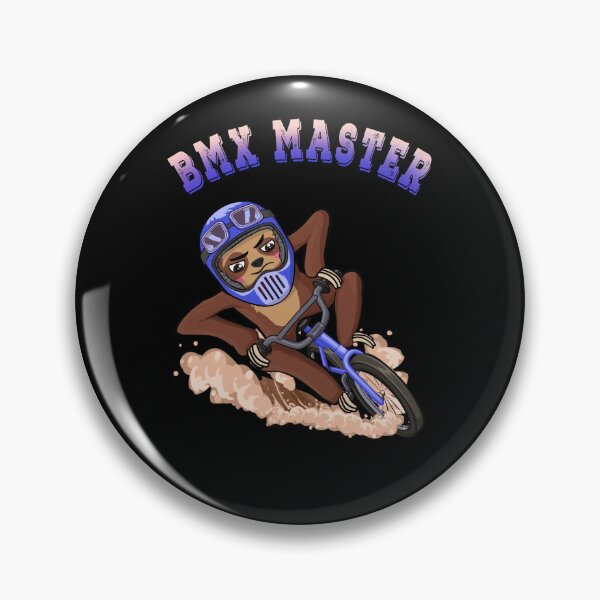 Item preview, BMX master sloth on bicycle  designed and sold by TipTopTapo.
