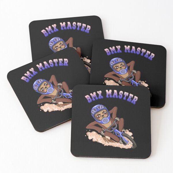 Item preview, BMX master sloth on bicycle  designed and sold by TipTopTapo.