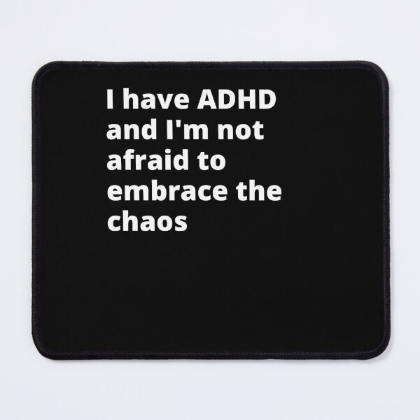 Item preview, ADHD Quote designed and sold by BuraxisQuotes.