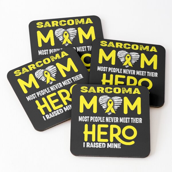 Item preview, Sarcoma MOM Most People Never Meet Their HERO I Raised Mine designed and sold by Tifrop.