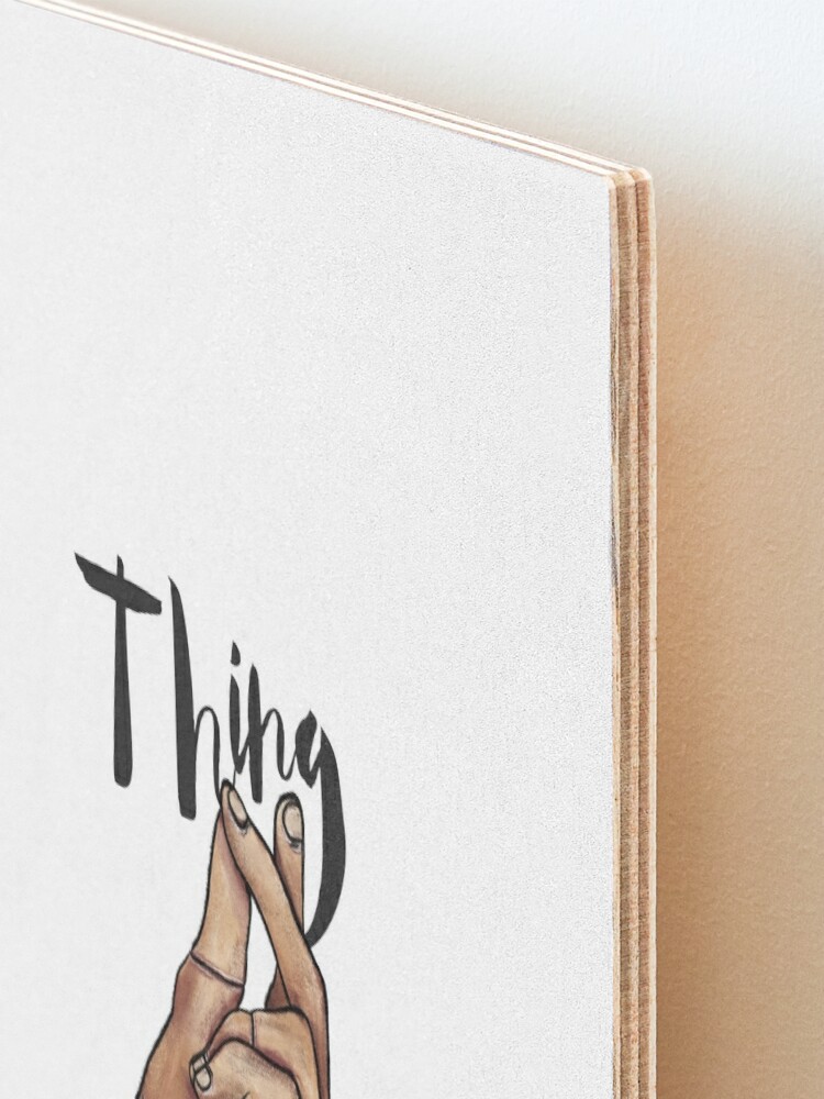 Thing Hand from Wednesday Addams Poster for Sale by printlyx