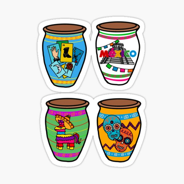 Mexican Cantaritos Sticker