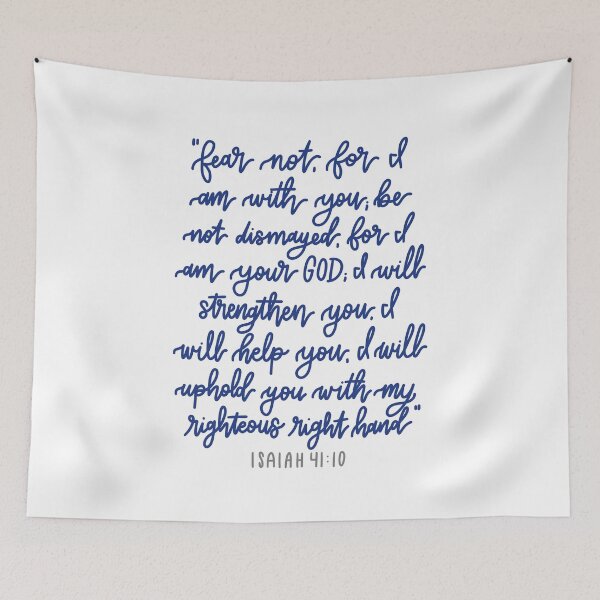 Item preview, Isaiah 41:10 designed and sold by JulieannMalynda.