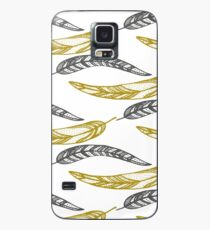 feathers, leaves, graphics Case/Skin for Samsung Galaxy