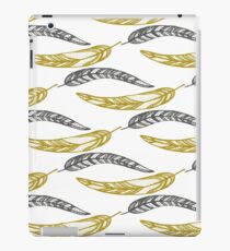 feathers, leaves, graphics iPad Case/Skin