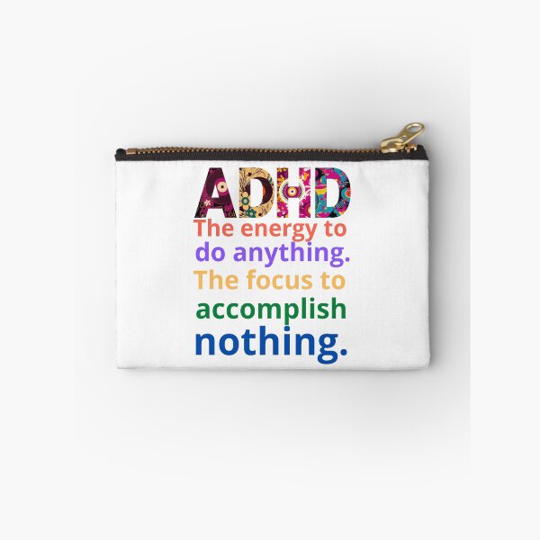 Item preview, ADHD Joke designed and sold by BuraxisQuotes.