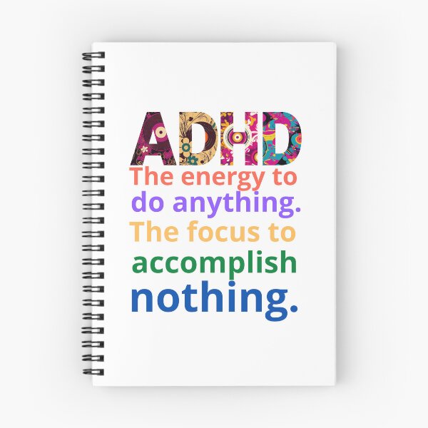 Item preview, ADHD Joke designed and sold by BuraxisQuotes.