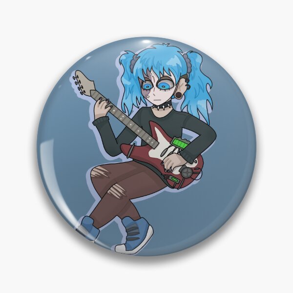Item preview, Sally face with guitar full body drawing designed and sold by XazzyB.