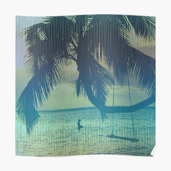 Tropical beach Poster