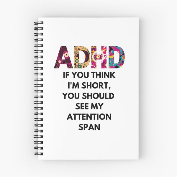 Item preview, ADHD Joke designed and sold by BuraxisQuotes.