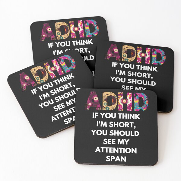 Item preview, ADHD Quote designed and sold by BuraxisQuotes.