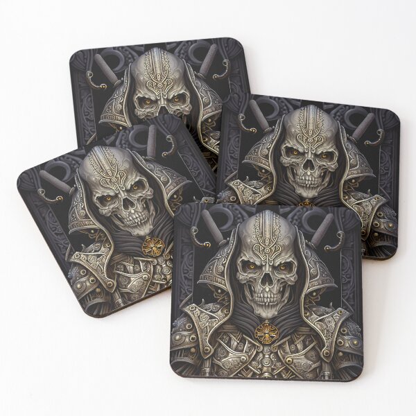 Item preview, Undead Warrior Illustration designed and sold by OccultDreams.