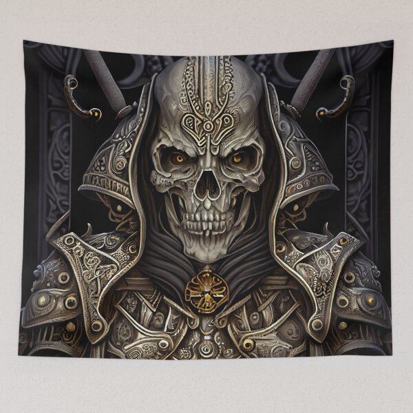Item preview, Undead Warrior Illustration designed and sold by OccultDreams.