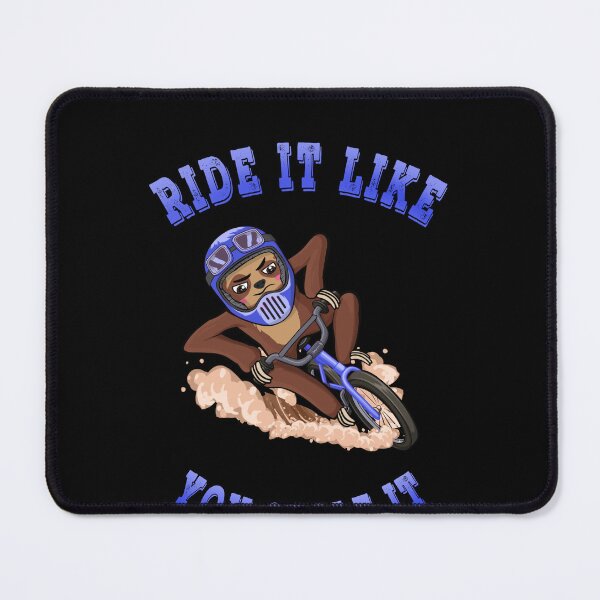 Item preview, BMX sloth on bicycle designed and sold by TipTopTapo.