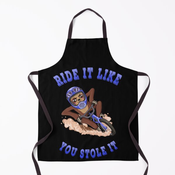 Item preview, BMX sloth on bicycle  designed and sold by TipTopTapo.