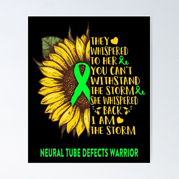 Item preview, Neural Tube Defects Warrior - I AM THE STORM  designed and sold by EdithShop59.