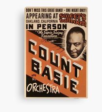 Count Basie Canvas Print