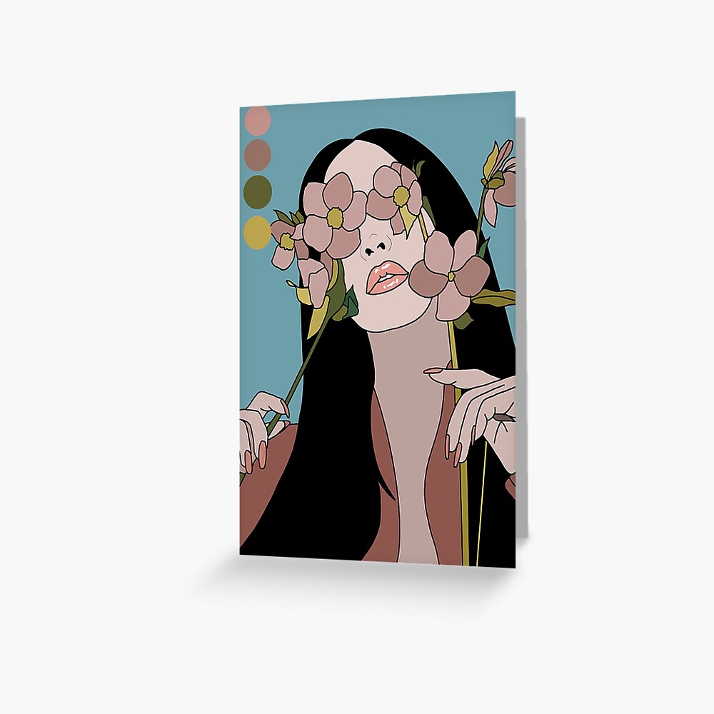 Item preview, Greeting Card designed and sold by midnightcityy.