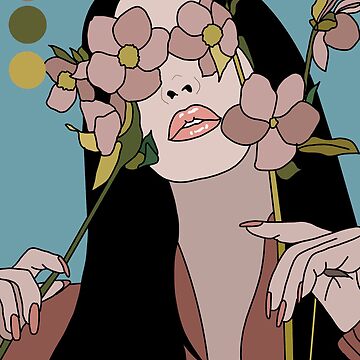 Artwork thumbnail, Flower Girl by midnightcityy