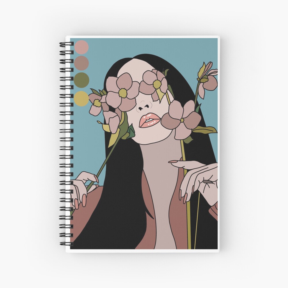Item preview, Spiral Notebook designed and sold by midnightcityy.